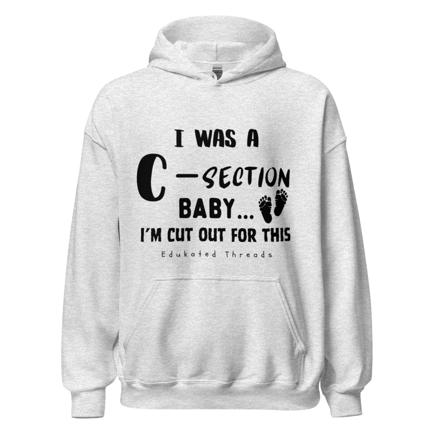 C - Section Hoodie - Edukated Threads