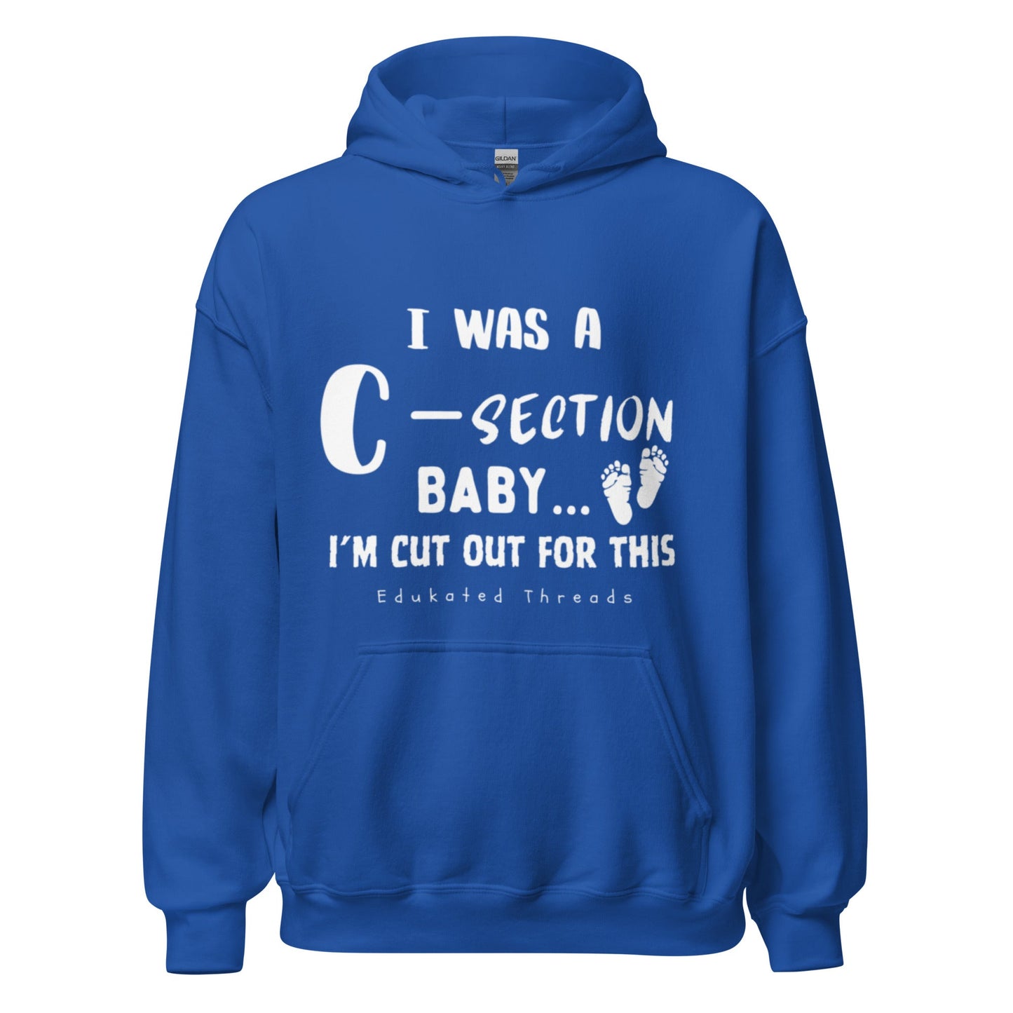 C - Section Hoodie - Edukated Threads