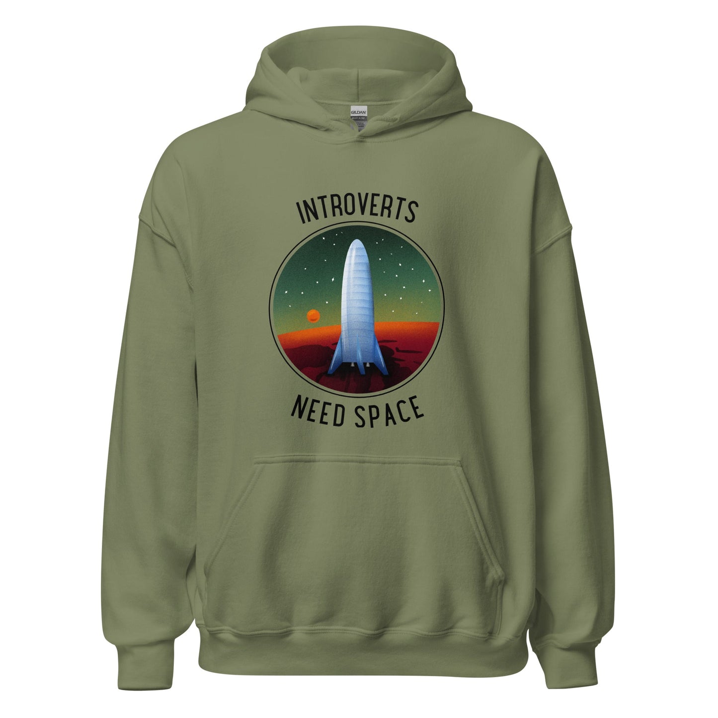 Introvert Hoodie - Edukated Threads