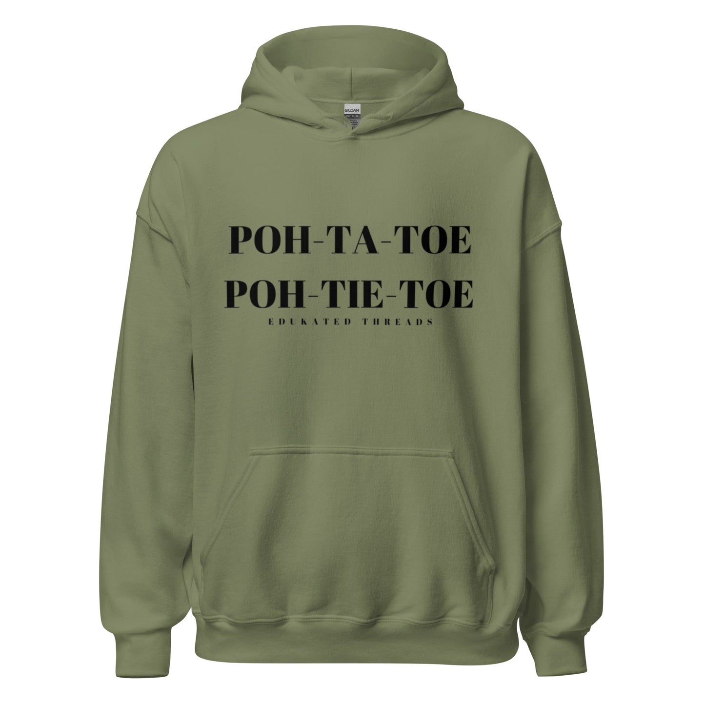 Poh - Tah - Toe Hoodie - Edukated Threads